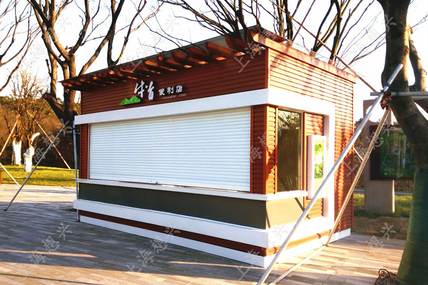 防腐木售货亭落户南京牛首山风景名胜区 防腐木售货亭落户南京牛首山风景名胜区