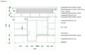 保安岗亭CAD图纸