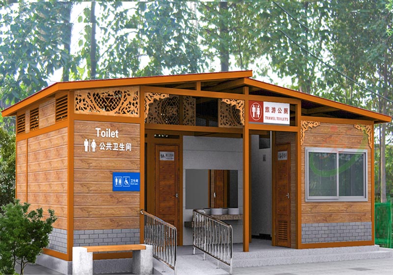 5A景区牛首山移动厕所定制案例