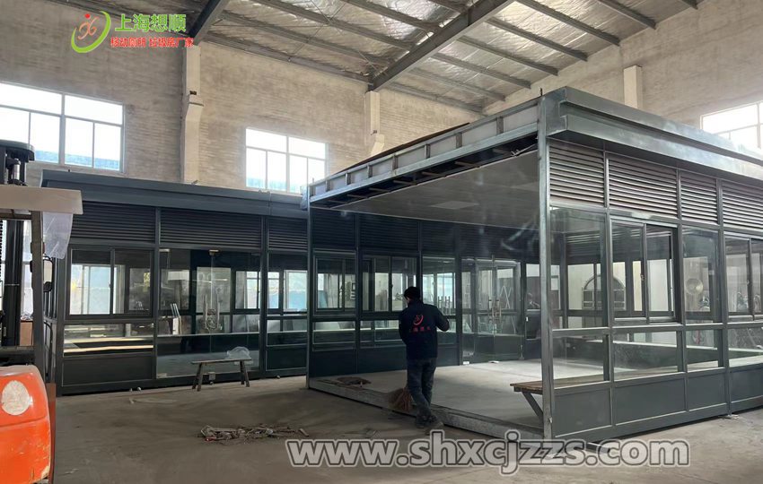 福建拼装式大型吸烟亭